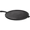 TableCraft Cold Holding 16in Dia. Aluminum Pizza Pan with Handle - CW4100BK 