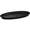 TableCraft Ovular Cast Aluminum 21in x 9in King Fish Platter - Black - CW2210BK 