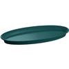 TableCraft Ovular Cast Aluminum 21in x 9in King Fish Platter-Hunter Green - CW2210HGN 