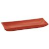 TableCraft Rectangular Cast Aluminum 18inx 6in Flared Platter - Copper - CW11046CP 