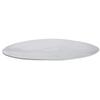 TableCraft Oblong Cast Aluminum 25.35in x 12in Platter - Natural - CW11068N 