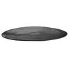 TableCraft Oblong Cast Aluminum 25.35in x 12in Platter - Black - CW11068BK 