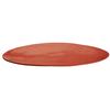 TableCraft Oblong Cast Aluminum 25.35in x 12in Platter - Copper - CW11068CP 