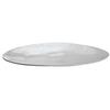 TableCraft Oblong Cast Aluminum 25.35in x 12in Platter - Grey - CW11068GY 