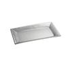 TableCraft Remington™ 22in x 12in Rectangular Stainless Steel Tray - R2212 