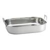 TableCraft Stainless Steel 11qt Roasting Pan with Brushed Finish - CW2034 