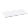 TableCraft Rectangular Half Size Cooling Serving Tray - White - CW2112W 