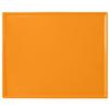 TableCraft Rectangular Half Size Cooling Serving Tray - Orange - CW2112X 