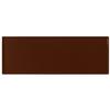 TableCraft Rectangular Full Size Cooling Serving Tray - Brown - CW2107BR 