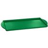 TableCraft Rectangular 13.5in x 24.25in Aluminum Display Tray - Green - CW4220GN 