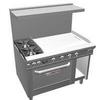 Southbend 4603DC-4gl Ultimate 60in 2 Star Burner Gas Range with 48in Left Griddle 