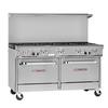 Southbend 4603DD-7L Ultimate 60in 8 Burner Gas Range with 2 Standard Ovens 