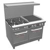 Southbend 4607AD-2CL Ultimate 60in 4 Burner Range with 24in Left Side Charbroiler 