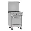 Southbend S-Series Gas 2 Burner Restaurant Range with 24in Right Griddle - S36A-2TR 