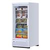 Turbo Air 37in Wide One Section Glass Door Merchandiser Freezer - TJMF-30SDW(B)-N 