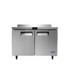 Atosa 60in Wide Two Section Solid Door Work Top Freezer - MGF8414GR 