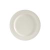 Tuxton China Inc AlumaTux© Modena Pearl White Ceramic 9in Plate - 2dz - AMU-005 