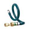 Krowne Metal Royal Series 72in Long 3/4in Diameter Moveable Gas Hose - M7572K5 