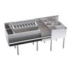 Krowne Metal Royal Series 70in Wide Zero-Step Cocktail Speed Station - KR24-MX70-10 