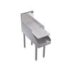 Krowne KR29-RG12 Royal Series 12in Wide Recessed Underbar Drainboard 