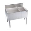 Krowne KR24-M36L Royal Series 36in Wide Underbar Ice Bin With Bottle Well 