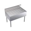 Krowne KR24-GS42 Royal Series 42in Wide Free Standing Underbar Drainboard 