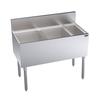 Krowne 38in Wide Underbar Ice Bin With Cold Plate And Bottle Well - KR19-MS38L-10 