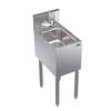 Krowne 12in Wide Underbar Hand Sink With Electronic Faucet - KR19-1C-E 