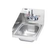 Krowne 12in Wide Space Saver Wall Mounted Hand Sink - HS-9-LS 