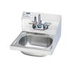 Krowne HS-2-RS 17.25in Wide Wall Mount Hand Sink With Right Side Splash 
