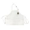 Thunder Group CA2427WH Chef Regalia White 24in x 27.5in Bib Apron with 3 Pockets 