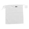 Thunder Group CA3128WH Chef Regalia 31in x 28in White Full Length Bistro Apron 