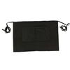 Thunder Group CA1928BK Chef Regalia 19in x 28in Black Half Length Bistro Apron 