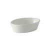 Tuxton China Inc BWK-060 7oz White Oval Ceramic Baking Dish - 1dz 