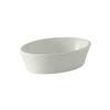 Tuxton China Inc BWK-100 10oz White Oval Ceramic Baking Dish - 1dz 