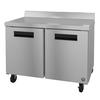 Hoshizaki WF48A 48in Wide 13.66cuft Two Door Worktop Freezer 