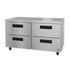 Hoshizaki 60in Wide Four Drawer Undercounter Refrigerator - UR60B-D4 