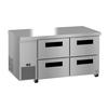 Hoshizaki 60in Wide Four Drawer Undercounter Refrigerator - ULR60B-D4 