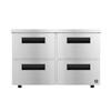 Hoshizaki 48in Wide Four Drawer Low Profile Undercounter Freezer - UF48B-LPD4 