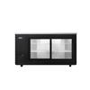 Atosa SBB69SGGRAUS2 69in Shallow Depth Back Bar Cooler With Sliding Glass Doors 