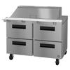 Hoshizaki 48in Wide 18 Pan Mega Top Sandwich Salad Prep Table - SR48B-18MD4 