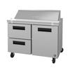 Hoshizaki 48in Wide 12 Pan Sandwich Salad Prep Table - SR48B-12D2 