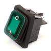 Atosa W0308019 OEM Refrigerator Replacement Green Power Rocker Switch 