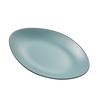 Yanco China Birmingham Teal Deep Melamine 9.6inx6in Oval Plate - 2dz - BM-209TL 
