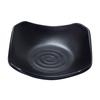 Yanco China BP-0103 Black Pearl Asian Style Melamine 4oz Square Dish - 6dz 