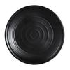 Yanco China BP-1011 Black Pearl Asian Style Melamine 10.5in dia. Plate - 2dz 