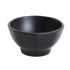 Yanco China BP-3104 Black Pearl Asian Style Melamine 10oz Miso Bowl - 4dz 