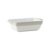 Tuxton China Inc EAU-202 1.5qt Porcelain White with White Truffle Band Casserole- 2 EA 