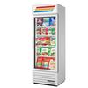 True GDM-19T-F-HC~TSL01 27in One-Section White Exterior Freezer Merchandiser 