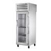 True Spec Series 27.5in One-Section Pass-Thru Refrigerator - STG1RPT-1G-1S-HC 